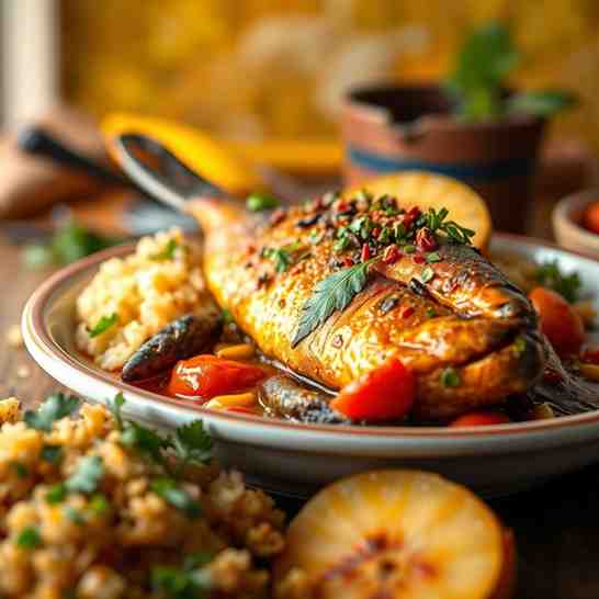 Ivorian Poisson Braisé - African Food Recipe